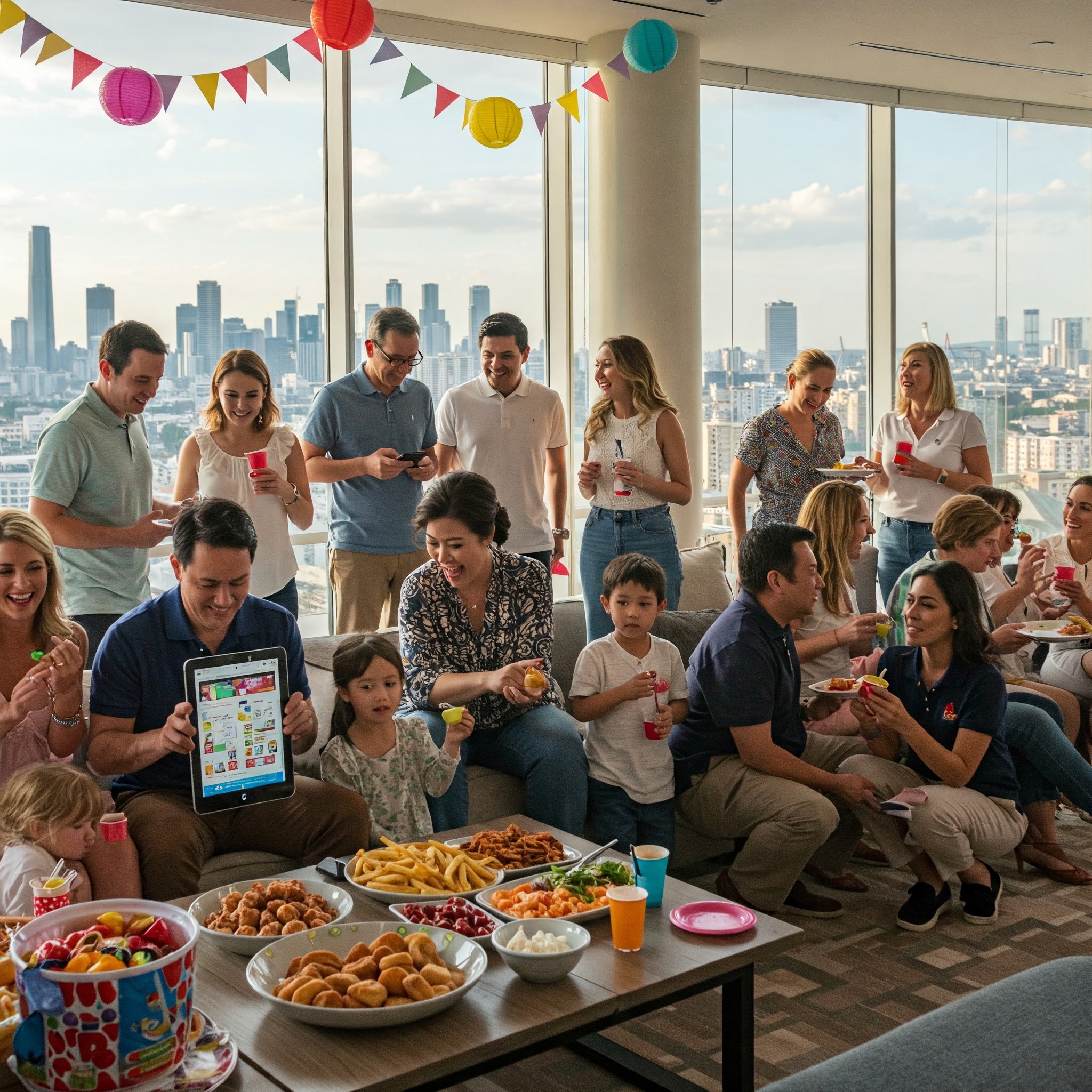 Friends & Family at Party